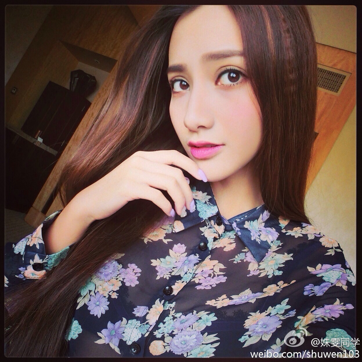 福师大中俄混血校花姝雯同学走红私照美到窒息 1